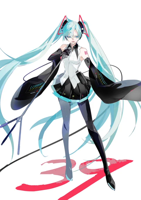 #ミクの日2024ミクさん 