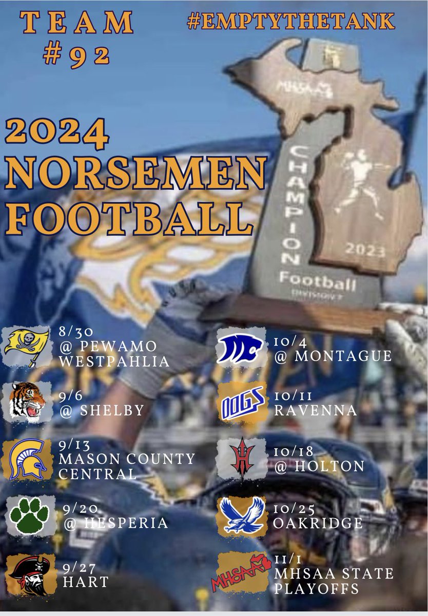 Team92 #ETT <a href="/NorthMuskegonFB/">North Muskegon Football</a>