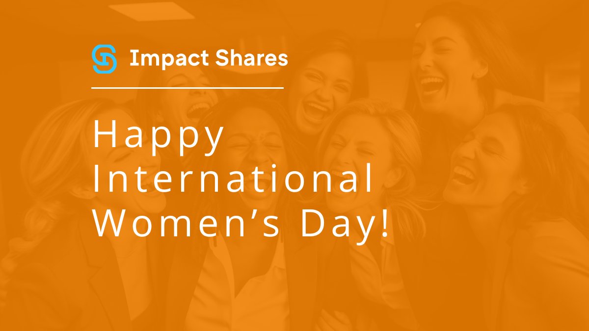 Happy Women's Day!

At Impact Shares, we take great pride in celebrating this special day. Happy to be working with this exceptional organization <a href="/YWCAUSA/">YWCA USA</a> in promoting equality and creating impact for women together.