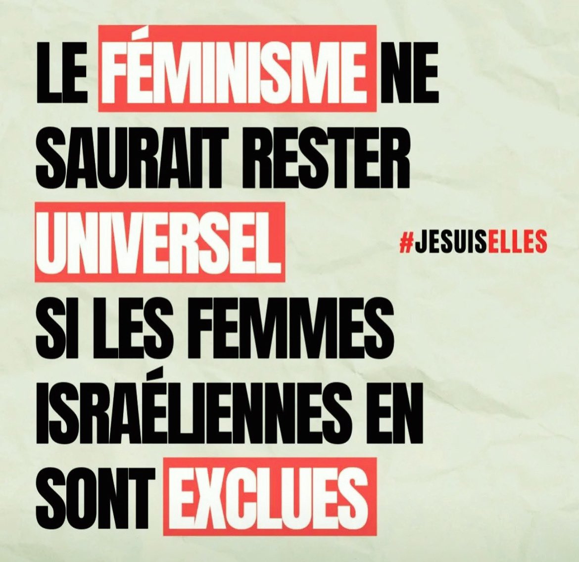#JeSuisElles 
#March8th  #International_Womens_Day 
#JourneeDesDroitsDesFemmes
