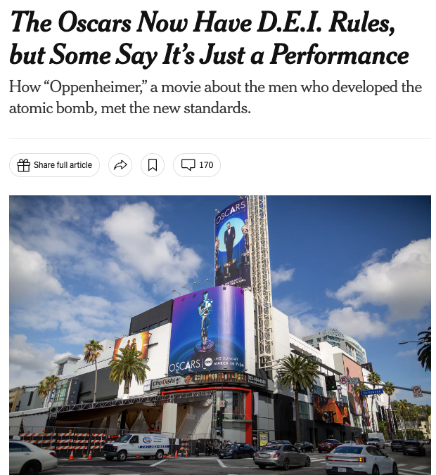 奥斯卡DEI标准截图