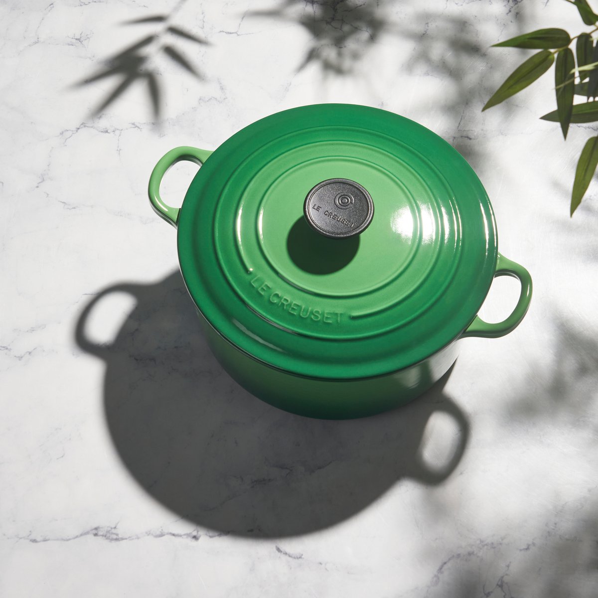 Now available exclusively in #LeCreuset Outlet Stores: Welcome Bamboo, a lush, vibrant green with a joyful spirit. 💚 Call your nearest outlet for information about availability – most locations can take phone orders and ship to you, too! Find a store: bit.ly/3LObvXe