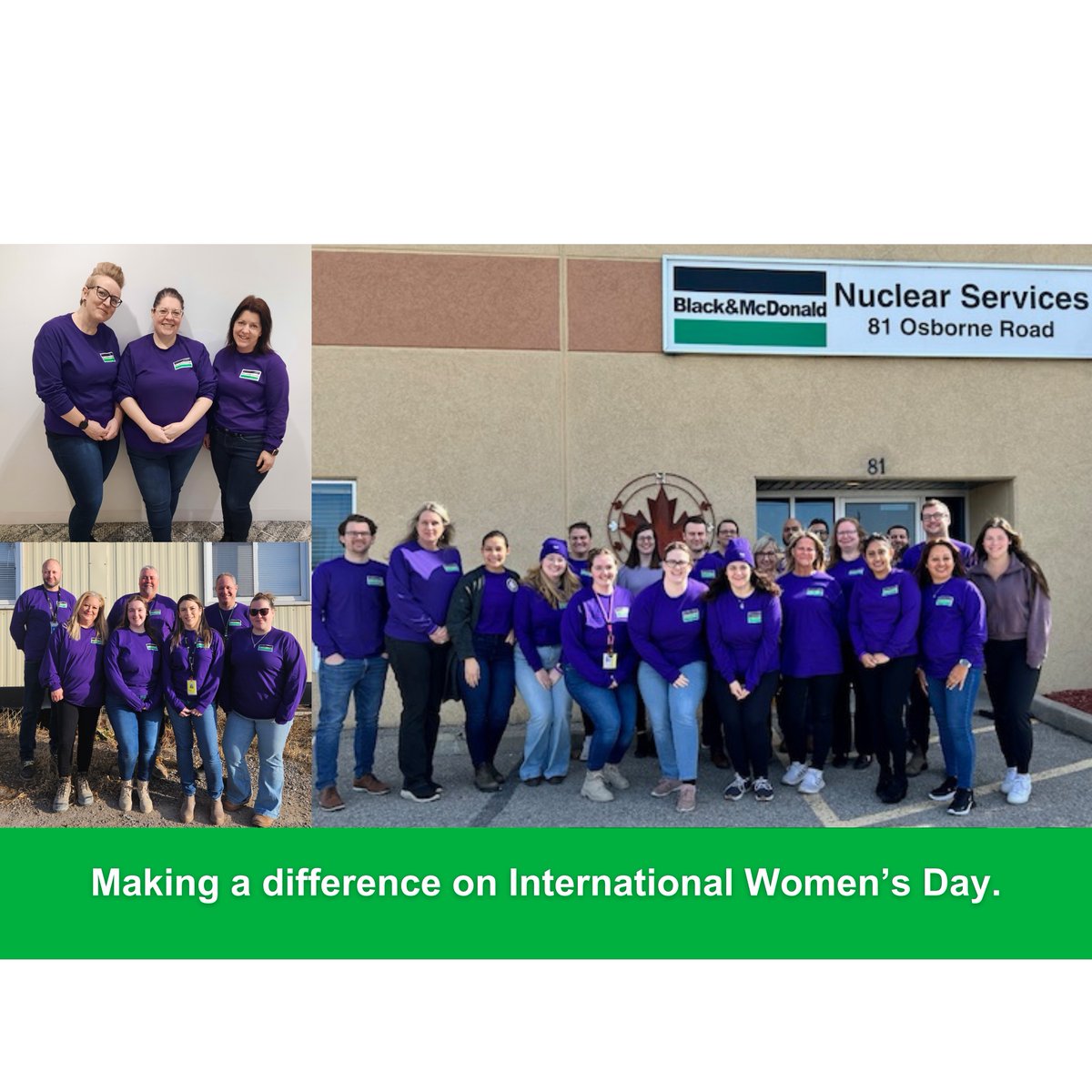 In honour of International Women's Day, our PGR team organized a successful 50/50 fundraiser with purple shirts and toques for Bethesda House. Together, we raised almost $2,800 in support of women and children in domestic violence situations. #IWD2024 #DoItRight