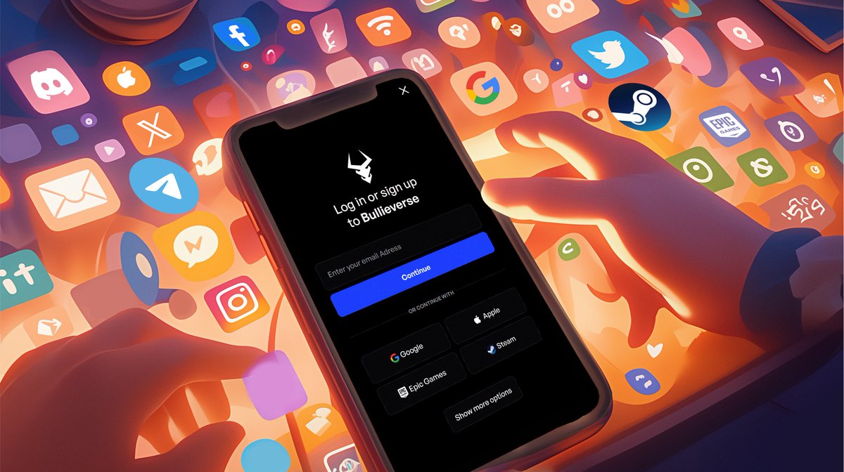 🎮 Revolutionizing Onboarding with Social Login! 🎉

Exciting developments are underway at Bullieverse! We're thrilled to announce a game-changing update that will transform your onboarding experience. 

Introducing our cutting-edge custom authentication system, designed to make