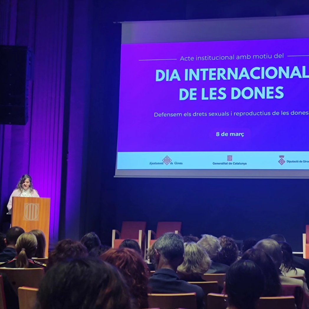 Avui, hem reivindicat el #8M, Dia de les Dones, a l'acte institucional organitzat per la <a href="/gencat/">Generalitat de Catalunya</a> , la <a href="/DiputacioGirona/">Diputació de Girona</a> i l'<a href="/Girona_Cat/">Ajuntament de Girona</a>

A ENGINY-era continuarem 
treballant per la igualtat, la coeducació i per divulgar les STEAM sense estereotips ni discriminacions 💪🏻💜