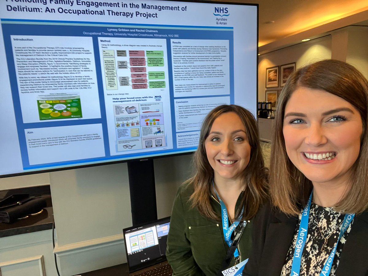 Appearances can be deceiving: Implementing the Wessex Head Injury Matrix (WHIM) Alongside Occupational Therapy Assessment in Critical Care #SICS2024 @CriticalCareOT @eahscp @lynsey_gribben @eastayrshireOT promoting the role of OT in Critical Care rehab #RightToRehab