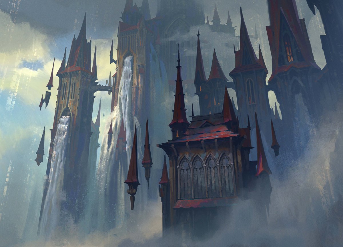 gradesfrederick's tweet image. Art I did for #Magicthegathering Murders at Karlov Manor :D
#illustration #conceptart #artist #sketch #inspiration #mood #MTG #design #castle