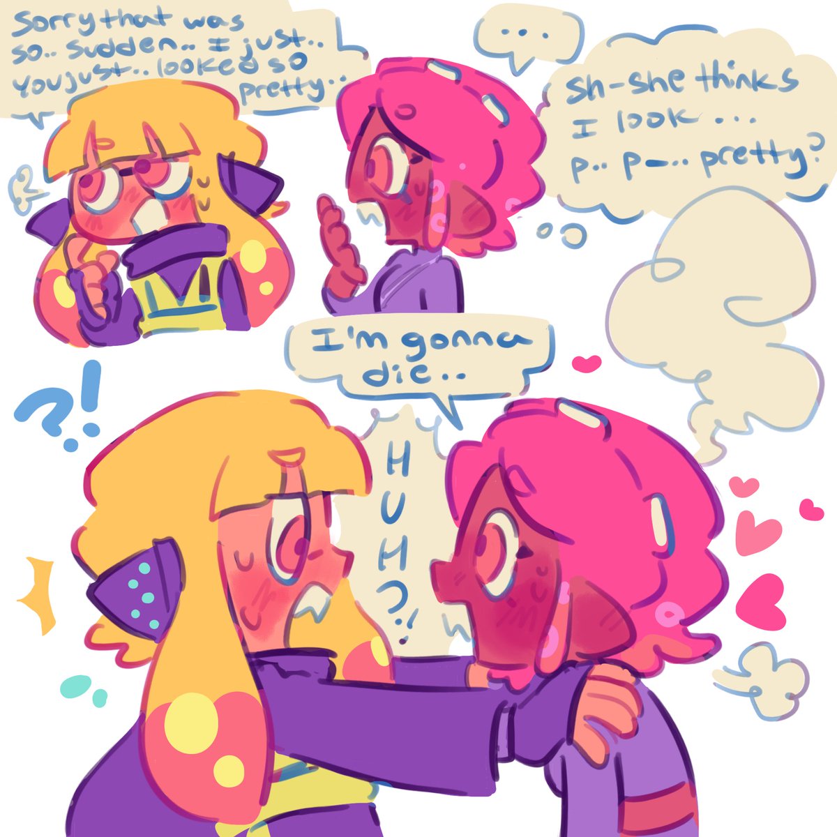 ashycat_archive's tweet photo. [#splatoon/#agent24] ITS YURI DAY!!!!!!! HAPPY 3/8/24!!!!!!!! ITS THEIR DAY!!!! AGENT 24 DAY!!!!!!!!! (DOODLES IN REPLIES ^_^) https://t.co/nPQm27tp0z