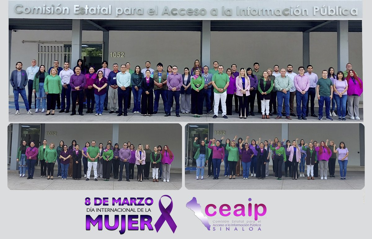 ceaip_sinaloa's tweet photo. En #CEAIP reconocemos el talento y dedicación de las mujeres que trabajan a favor de la transparencia y de garantizar la protección de tus datos, su labor es clave. 

💪🔒🌐
#MujeresEnAcción #DíadelaMujer #8M https://t.co/FMSY0SzZGO