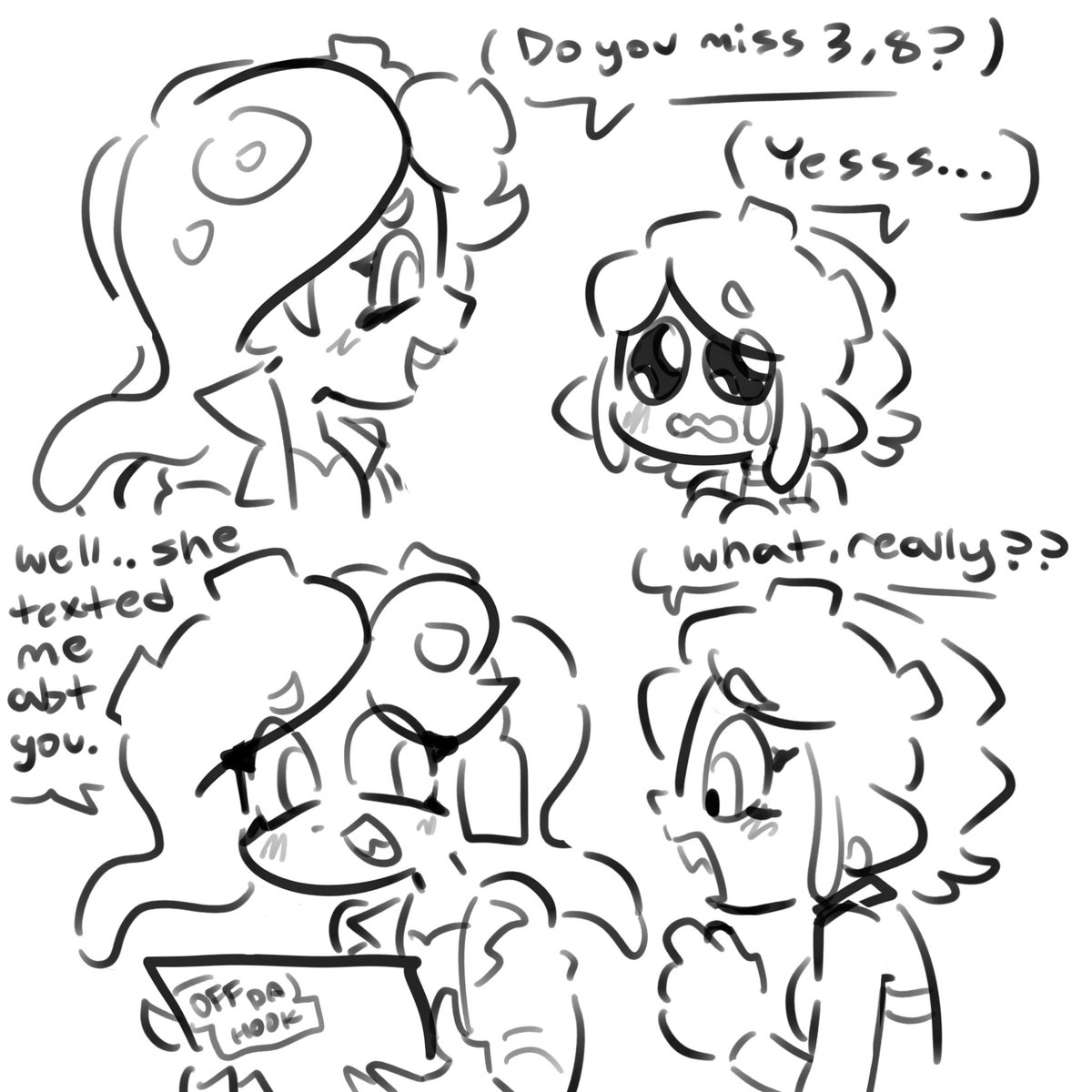 ashycat_archive's tweet photo. I KEEP MESSING UP POSTING THESE LMAOO ANYWAYS…. agent 24 I love you…. I should draw mlm agent 24 more just to draw 8’s afro hair I love drawing it :33 https://t.co/j2j0pKNNYi