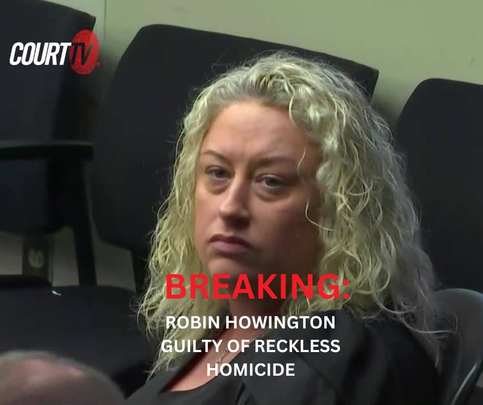 #BREAKING: A jury finds #RobinHowington GUILTY on all charges in the Mother Daughter Murder Trial.

Howington shot and killed her 5-year-old daughter, then made up different stories to law enforcement including that her 2-year-old son pulled the trigger.