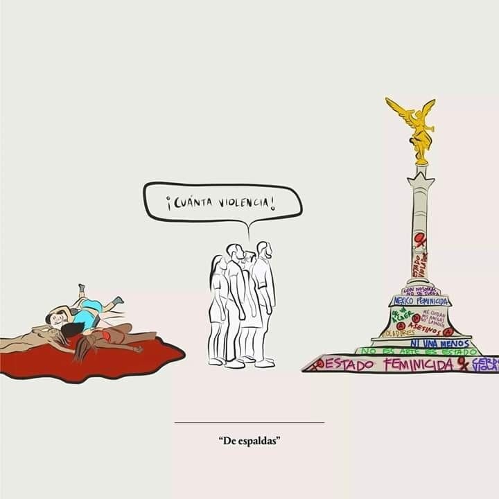 mfer_al's tweet image. Sin bandera en el zócalo, con los monumentos resguardados, la policía inundando las calles pero cuando sucede un feminicidio, una violación o algún delito en contra de las mujeres no se aparecen. Hoy más que nunca esta imagen será relevante
#Marcha8M #8marzo2024 #8deMarzo