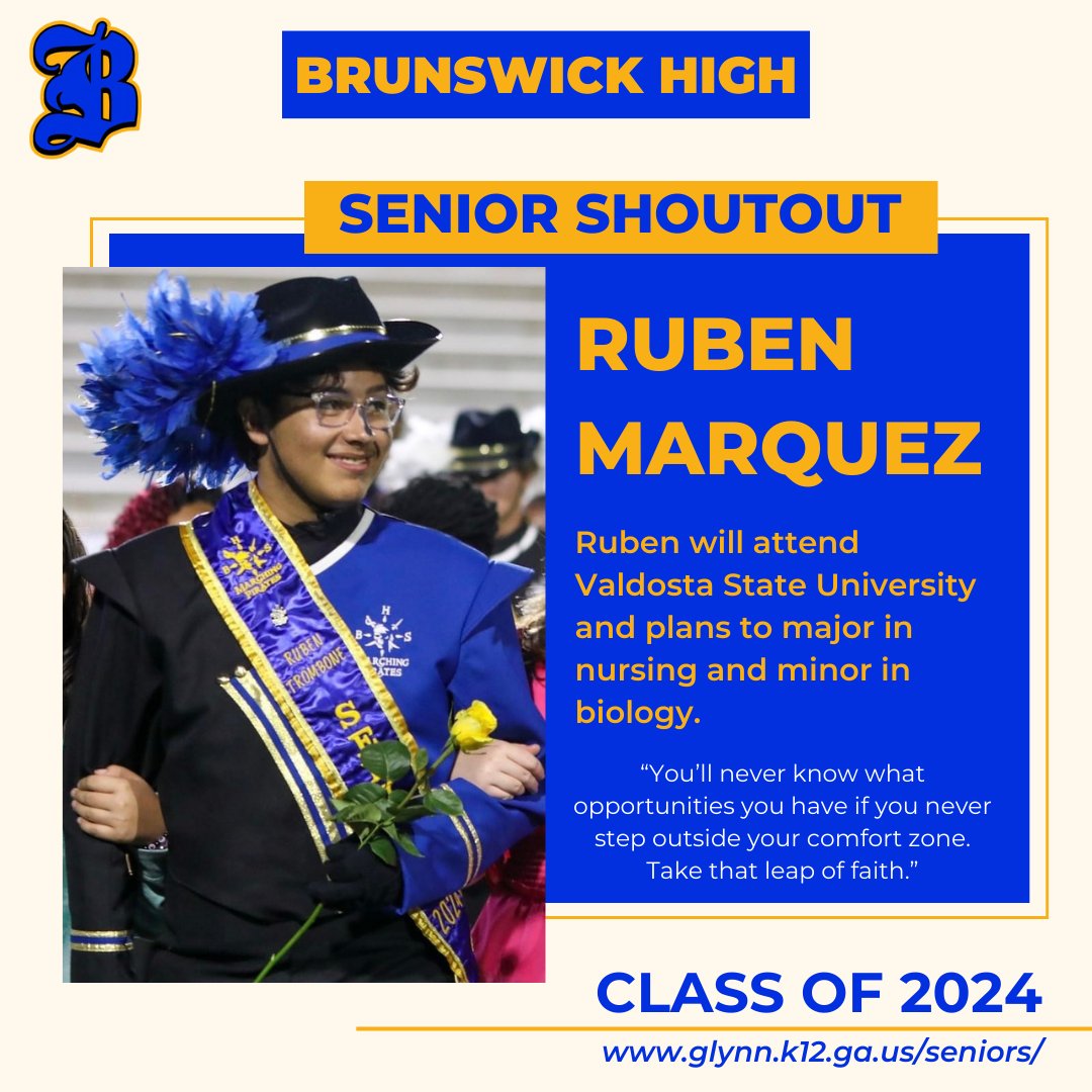glynncoschools's tweet photo. #SENIORSHOUTOUTS ππ¨βππ©βπ
Throughout Spring 2024, we will recognize our soon-to-be graduates! Weβre so proud of them and wish them the best as they close out their senior year. Today, we celebrate BHS' Ruben Marquez and GA's MaKenzie Altman!!
https://t.co/WYFG1dtc2N https://t.co/BtG4ZKHpsL