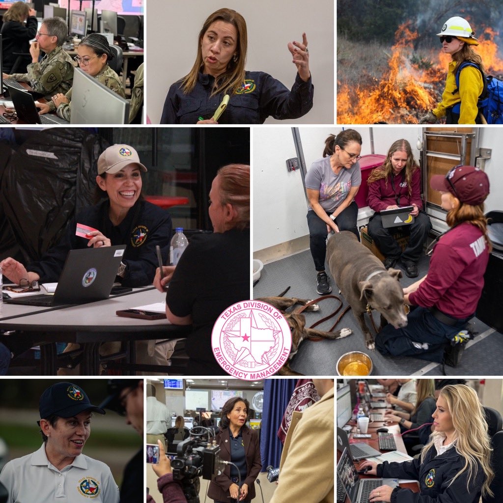 ✨Happy International Women’s Day! 🌹A shoutout to all of the women at the forefront of emergency management, keeping Texas communities safe & prepared.🌹 Thank you for making Texas stronger!