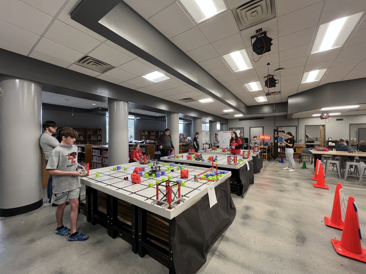 Annual Robotics Competition - great job done by students from LCIMS and Ft. Loudon! Thanks to our community partners: Denso, Kiwanis Club of Tellico Village, and LDA Engineering for sponsoring this event.