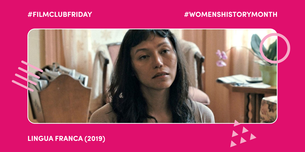 Directed by and starring Isabel Sandoval, ‘Lingua Franca’ (2019) is a beautiful story of humanity and love, and our chosen #FilmClubFriday watch this first week of #WomensHistoryMonth. This drama sheds light on rarely told stories of undocumented workers and trans women.