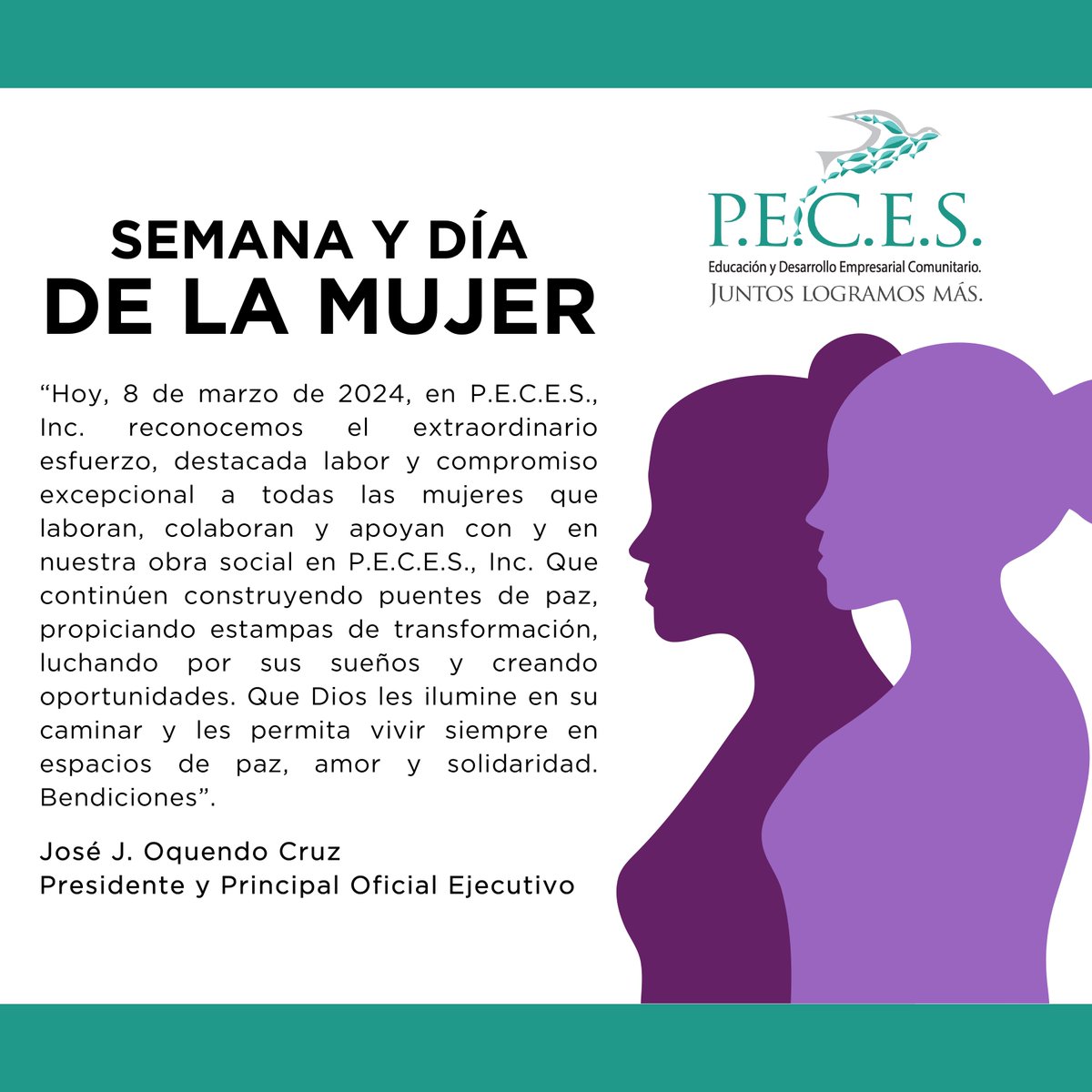 P.E.C.E.S., Inc. tweet media