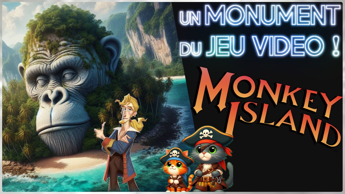 #monkeyisland ... un monument du jeu vidéo !!!
youtu.be/Obx4tUA_LIc