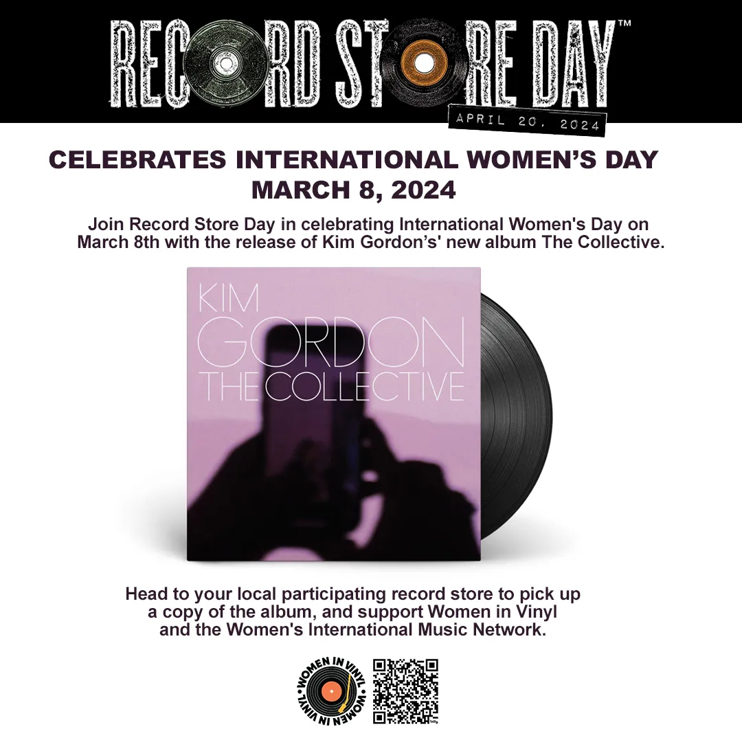 March 8 is #internationalwomensday, and @NorahJones and @KimletGordon have new albums out today! They're also raising awareness for two organizations that support and champion women in the music industry: @womeninvinyl and @the_wimn. Find the donation links in the comment below!