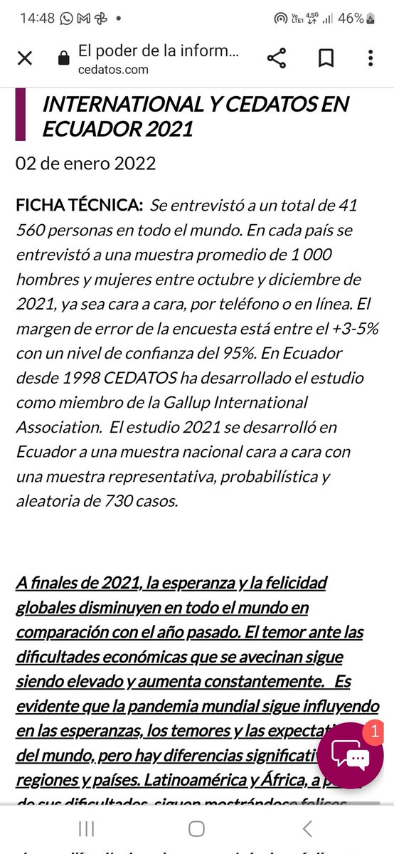 omarmaluk's tweet photo. Manipular la información a partir de los datos sesgados de @cedatos  es corrupción . Cedatos a la vez es Gallup que utiliza sus datos a nivel internacional (Por eso le siguen pagando). Luego Gallup toma encuestas de varios paises y compara. Obviamente que si los demás paises tienen datos verdaderos, los nuestros se van a destacar. Hecha la comparación salen los medios gobiernistas y sacan el pastel del horno. 2do mejor evaluado @DanielNoboaOk lo que es obviamente falso. Aquí los hechos.