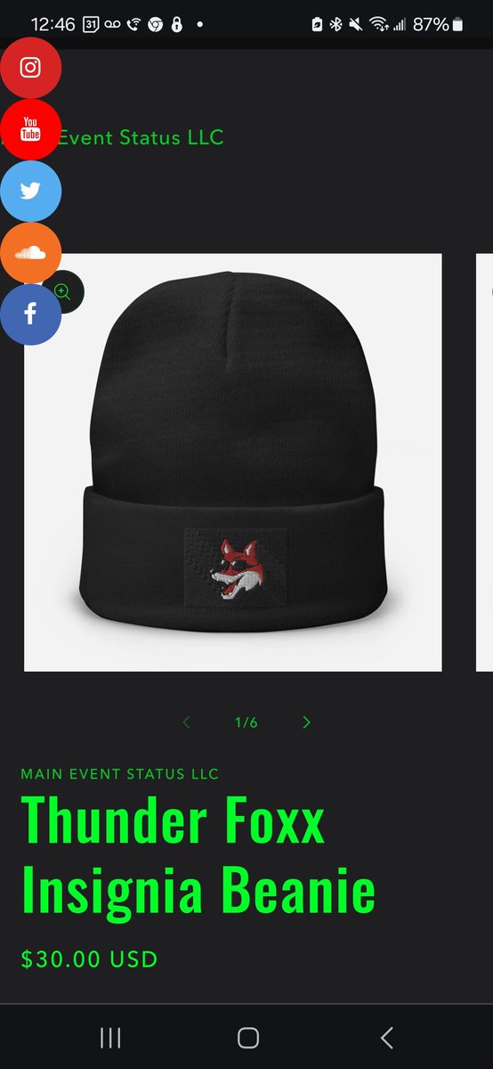kamodothunder's tweet photo. Thunder Foxx Beanies Now Available.
⚡️🦊⚡️🦊⚡️🦊⚡️🦊⚡️🦊⚡️🦊⬇️⬇️⬇️⬇️⬇️⬇️⬇️⬇️⬇️⬇️⬇️⬇️

https://t.co/8JZudVT2SB https://t.co/JSH1Lb22sO