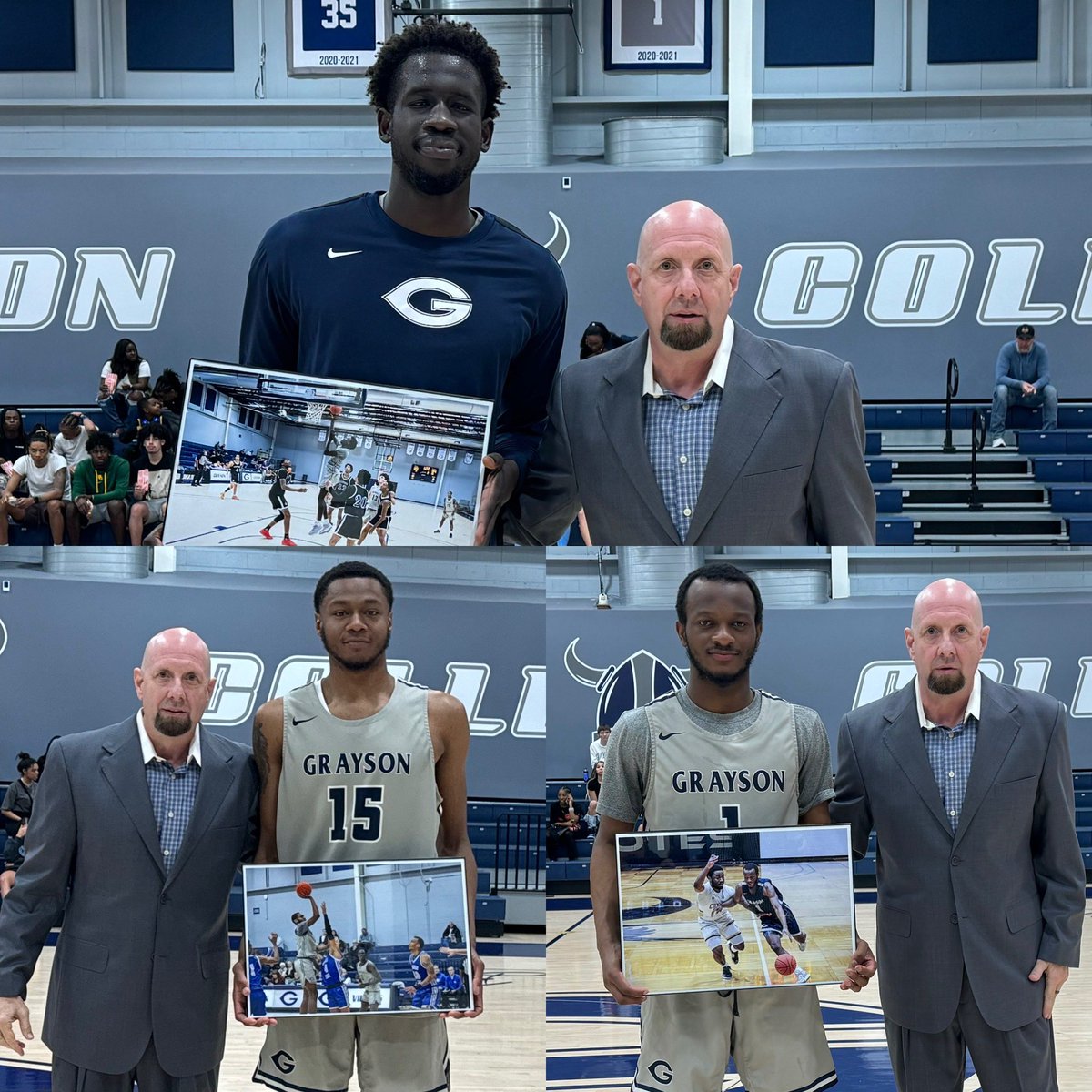 🚨ICYMI🚨 We honored our three sophomores; Gum Majak, Aaron Lemon-Warren and Ronny Raphael on Wednesday. All played in their final home game as Vikings. Thank you for your hard work, and dedication to our program! 

Looking forward to watching you succeed in all future endeavors!