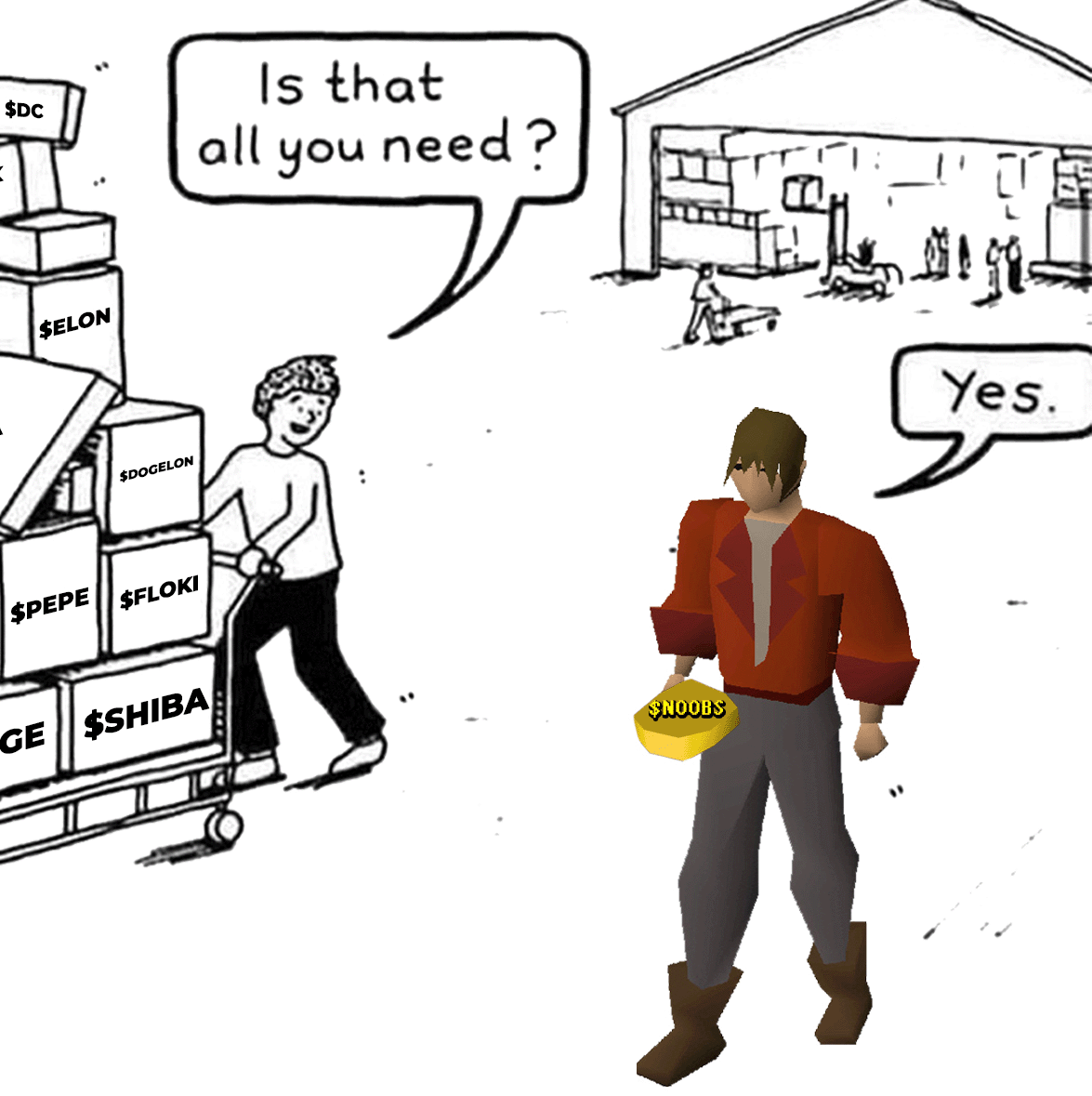 Noobs Token tweet media