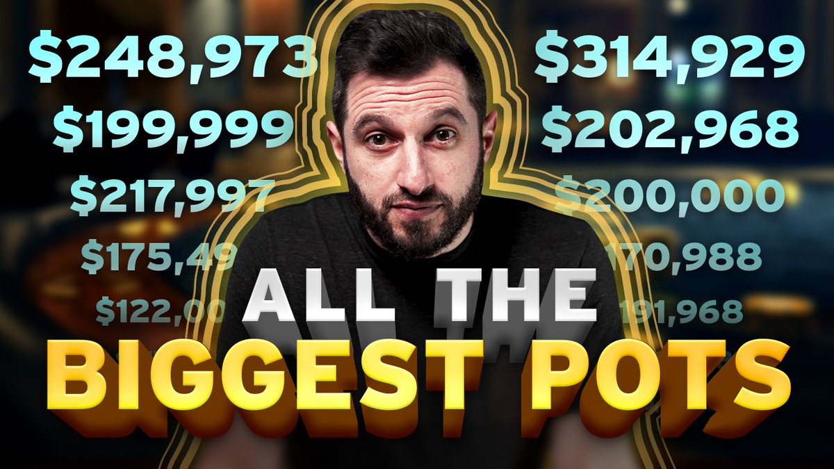 If you're into content that combines high stakes poker strategy and entertainment, my team and I have a treat for you 🎁: 3 hours of me reviewing my hands against Ivey, Patrik, Isildur, VeniVidi1993, Crazy Elior & more, both NL and PLO! Check it out: ⬇️ youtube.com/watch?v=rWYyFx…