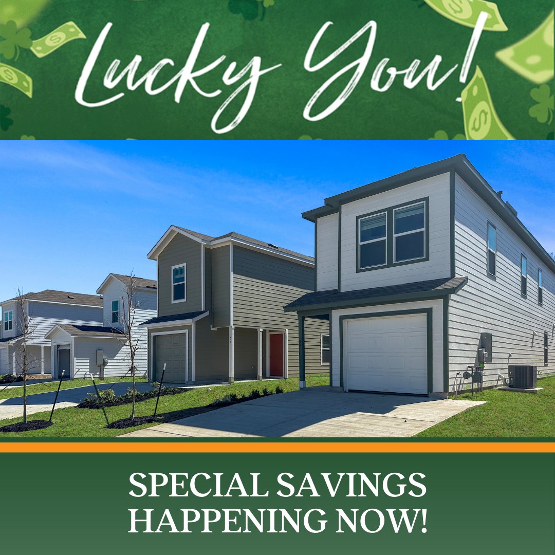 It's a great time to plan a visit to a Lennar Austin/Central Texas community! Whether you're looking for 3 bedrooms or 5, a private area or a bustling neighborhood, a home with dark features or light, we have something for YOU! 🍀 Call 512-489-6838 to schedule your tour today!