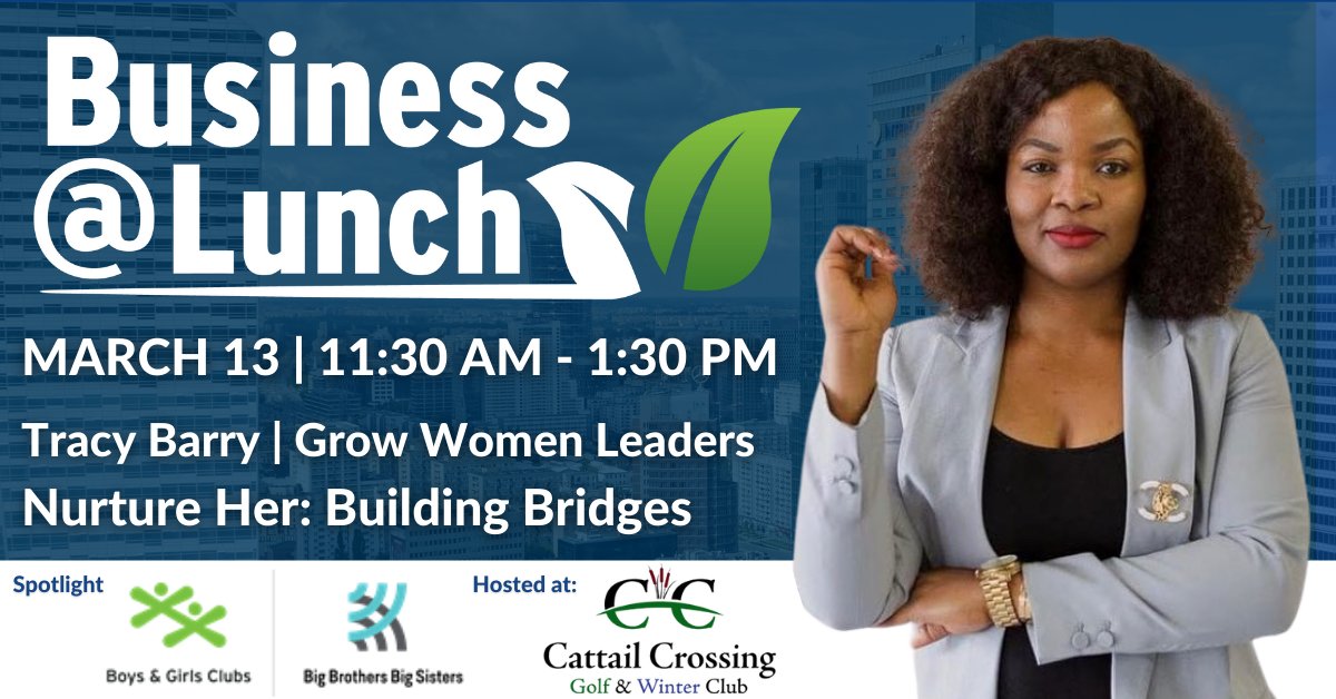 Great Idea💡 You should come to our lunch on March 13 and listen to Tracy Barry speak on Building Bridges... ... oh and also eat yummy food, network with local business owners, and have a great time at Cattail Crossing Golf and Winter Club!⛳️🍽️🌤️ stalbertchamber.com