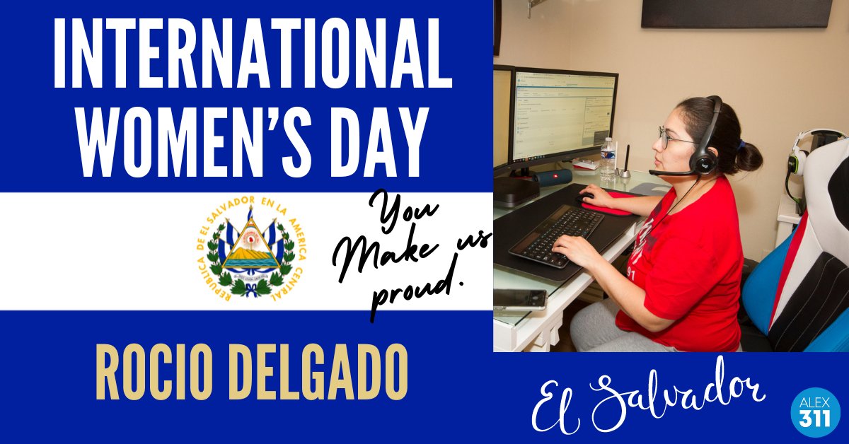 AlexandriaVA311's tweet photo. Today, let's celebrate the amazing women in our organization and worldwide who are making positive impacts and breaking barriers! Special shoutout to our #Alex311 agents Rocio & Stephanie from El Salvador. Their dedication is truly inspiring! #HappyInternationalWomensDay https://t.co/7tsEGZEcEe