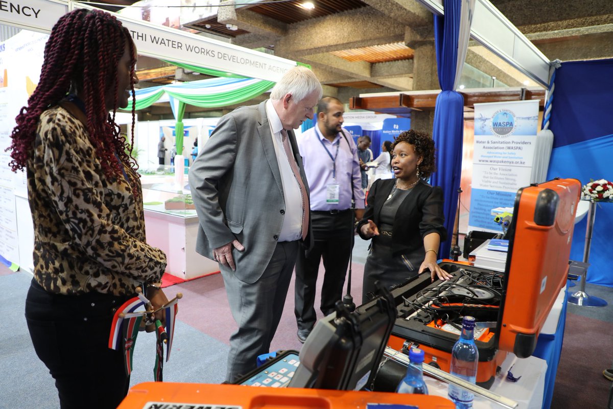 WASPAKenya's tweet image. @WASPAKenya was delighted to host H.E Maarten Brouwer, Ambassador of the Kingdom of the Netherlands to Kenya who visited our booth during the #WASIC2024 conference