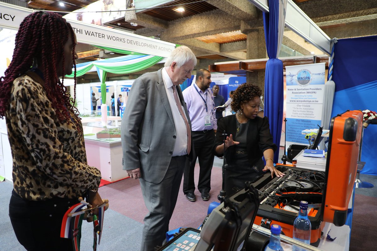 WASPAKenya's tweet image. @WASPAKenya was delighted to host H.E Maarten Brouwer, Ambassador of the Kingdom of the Netherlands to Kenya who visited our booth during the #WASIC2024 conference
