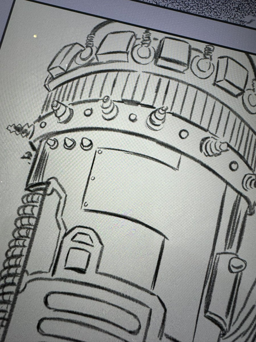 schiekapedia's tweet photo. Nobody does #Kirbytech like #Kirby, but, dammit, I’m trying. #comics #makecomics #art #artist #artwork https://t.co/vg3E7opjFE