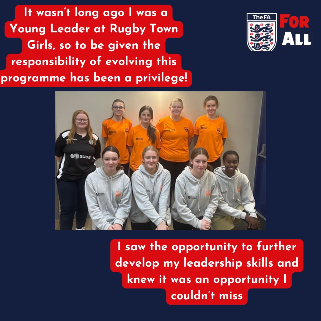 In honour of IWD2024, we want to highlight the work of women in football. Alice was part of FALA 23, and is now delivering an incredible programme to inspire more youth leaders in sport! Read about her FALA project here: community.thefa.com/youth-leadersh… #InternationalWomensDay