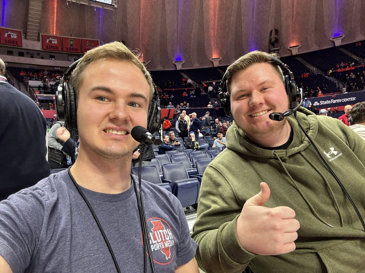 Michael Savoie (@michaelsavoie12) on Twitter photo Let’s ride <a href="/OwenDimpfl/">Owen Dimpfl</a> 💪
<a href="/ClutchSportsIL/">Clutch Sports Media</a> will have coverage of the 4A state semi final game between Normal and Palatine! Me and Owen have the call!
So, tune in! Clutchsportsil.com Let’s ride <a href="/OwenDimpfl/">Owen Dimpfl</a> 💪
<a href="/ClutchSportsIL/">Clutch Sports Media</a> will have coverage of the 4A state semi final game between Normal and Palatine! Me and Owen have the call!
So, tune in! Clutchsportsil.com
