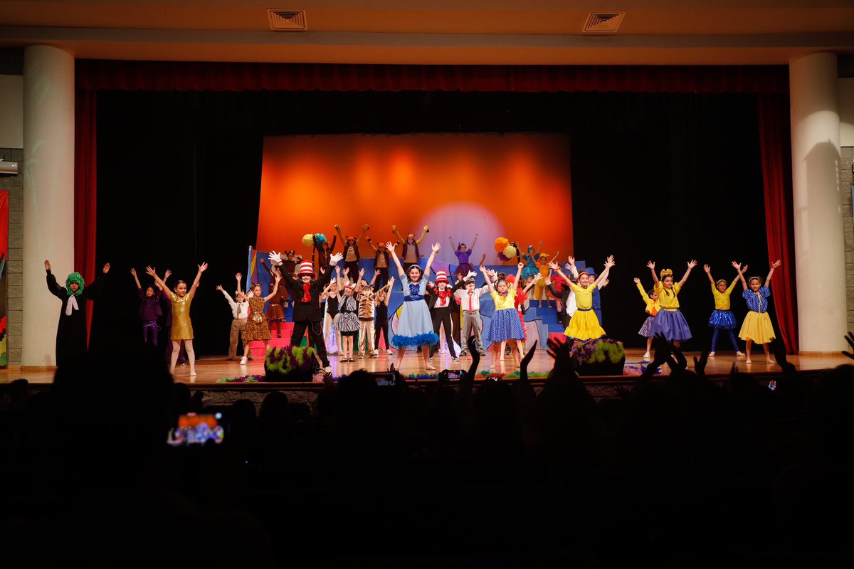 ASFM_official's tweet photo. From amazing dance numbers to cool songs, our Eagles from ELEM brought Seussical The Musical to life with lots of fun! Congratulations to our students for the magic they've created on stage!

Remember: 'A person's a person no matter how small'
#asfmeagles https://t.co/OnTVKluXpf