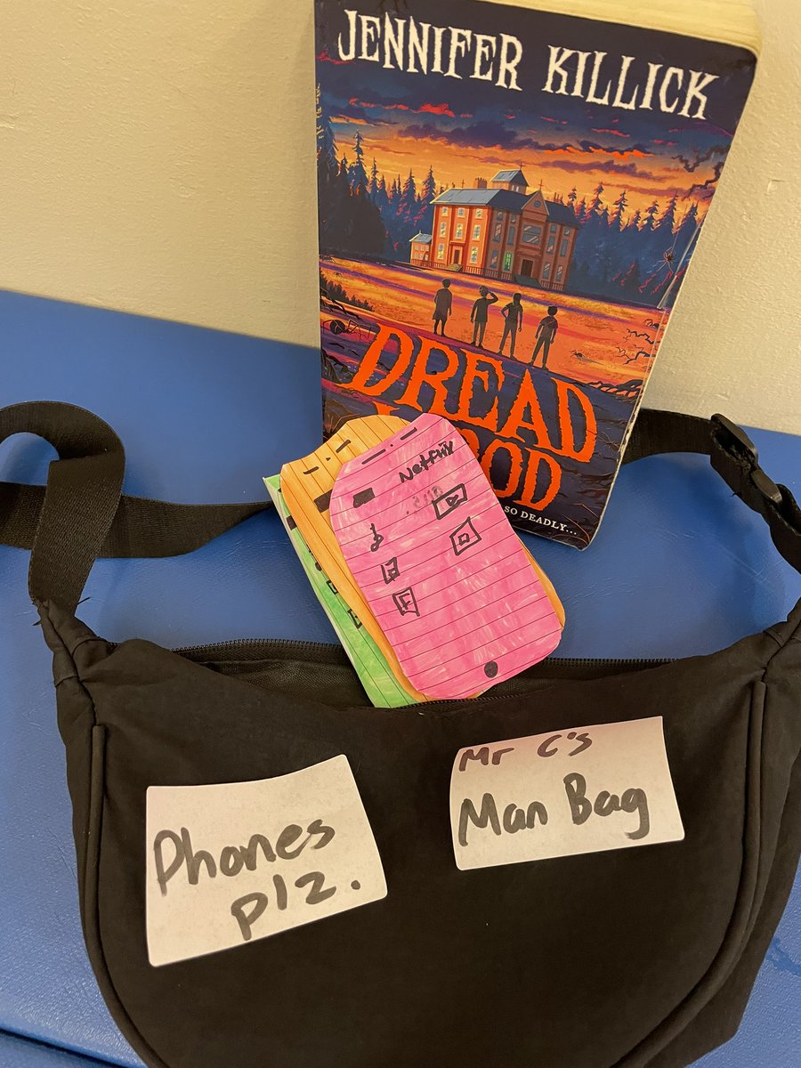 mrTteaching's tweet photo. Easiest #WorldBookDay2024 costume ever…. Got to teach in character as well. Winning at life. Some kids went and made phones to put in the man bag to help them stay on TRACK… #Dreadwood @JenniferKillick https://t.co/4ICRy2r73T