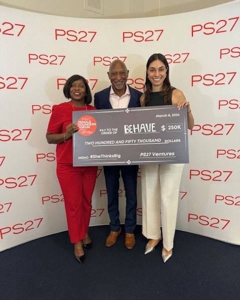 VyStar's Kawanza Humphrey and the founder of @PS27Ventures, Jim Stallings, are thrilled to introduce the winner of the Female Founders Forum Shark Tank competition, BEHAVE Candy! 
We're honored to celebrate the success of such innovative entrepreneurs! #shethinksbig #withvystar