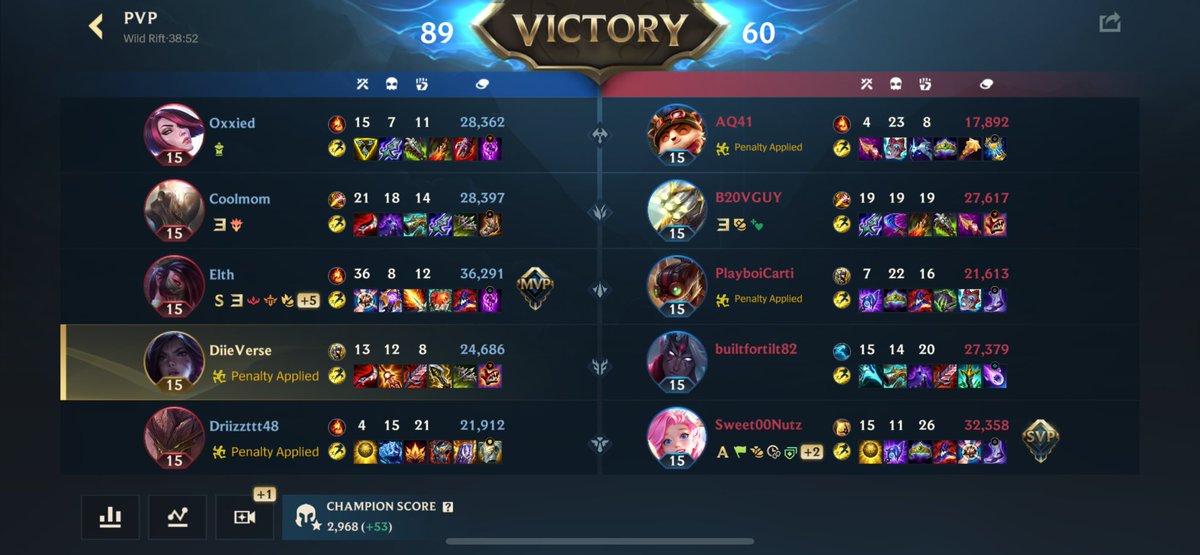 LaRoouch's tweet photo. @wildrift Fix your game and void our penalties. 

Sincerely, 
Angered Rifted https://t.co/QlsUeFSPAv
