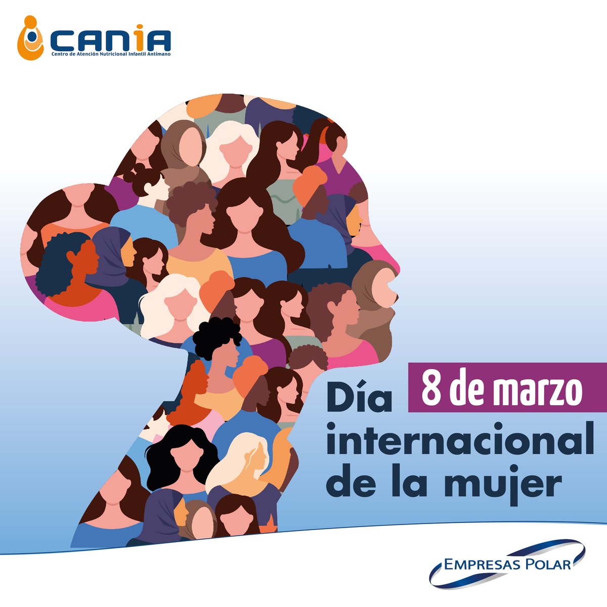 CANIAoficial's tweet photo. Desde CANIA nos sentimos orgullosos de las mujeres y de lo que son capaces de lograr. ¡Feliz día!
#CANIA #Mujer #DíaInternacional https://t.co/yz54XCscFN