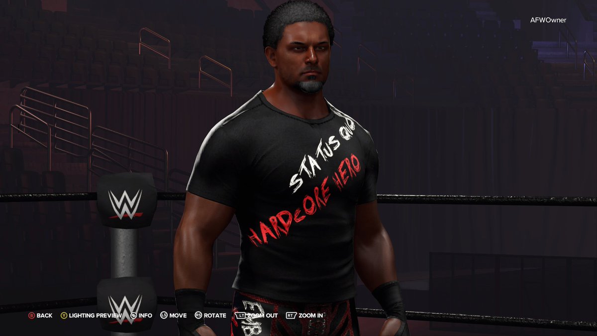 StatusQuoVGW14's tweet photo. Guess who's back? #VGW #WWE2K24 #ImNotInChargeAnymore #hardcorehero #extremeentity #ETH8 #EmbraceTheHate #thegoldenshovel https://t.co/YWtGT80wIn