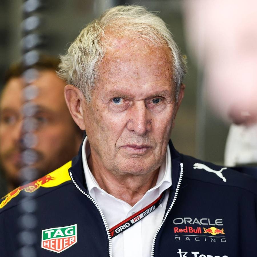 FastestPitStop's tweet photo. 🚨 | A source close to Red Bull has told BBC that the team plans to suspend Helmut Marko.

#F1 https://t.co/RHHdQVGCFs