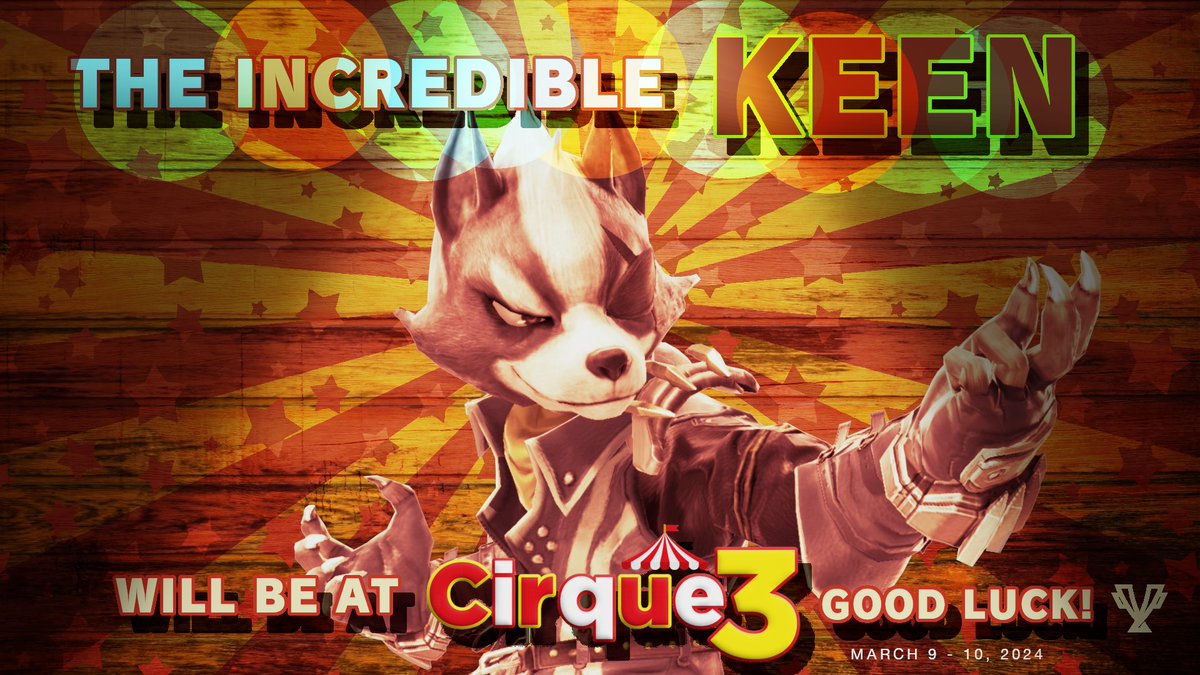 CommunityCUPgg's tweet photo. We are so happy to officially announce @Keen_herrera will be attending #cirque3 Mar 9-10! #ItsOurCUP https://t.co/EyUlgiVDHc
