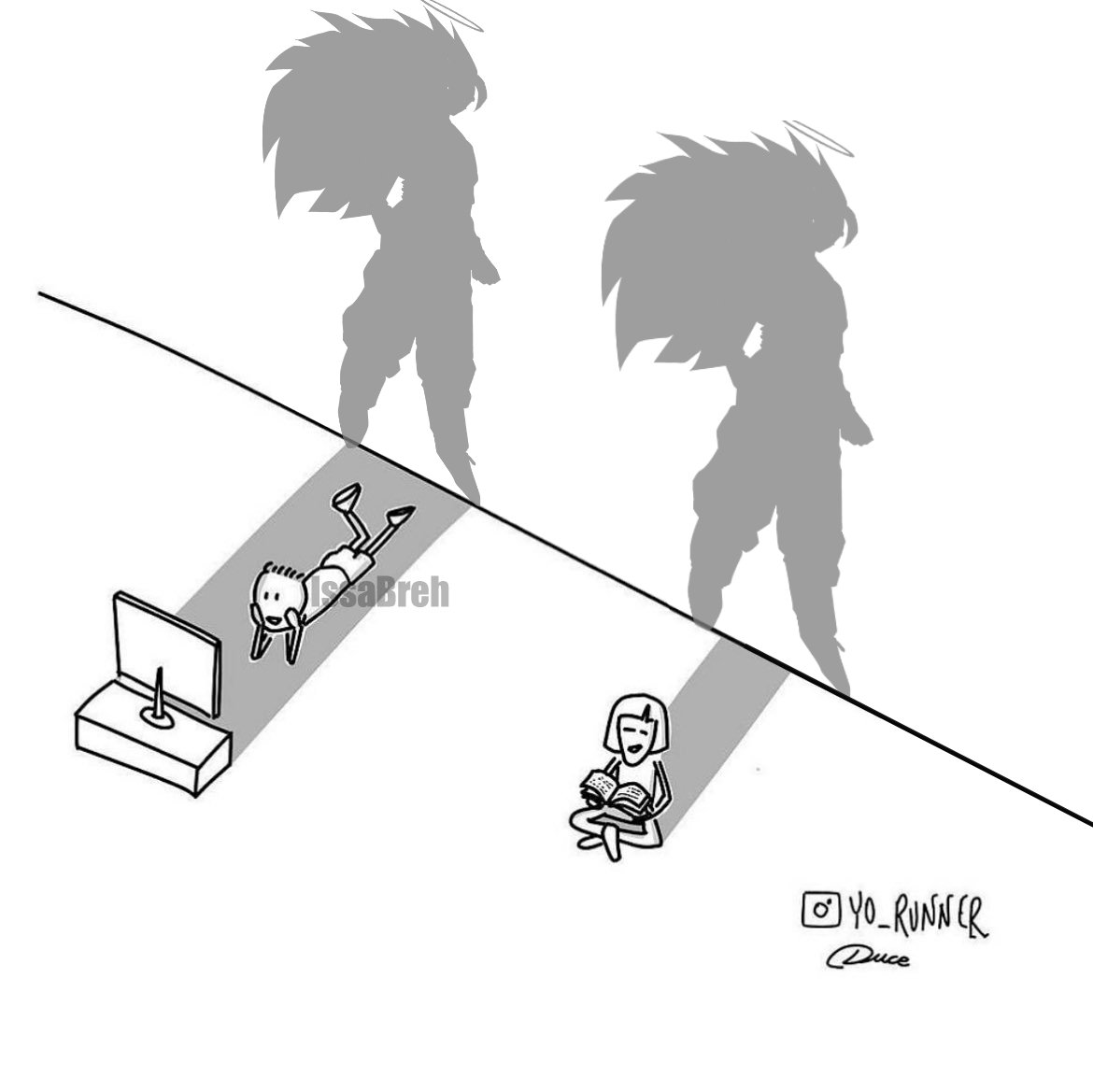 My apologies. The manga is also goated ❤️🐉