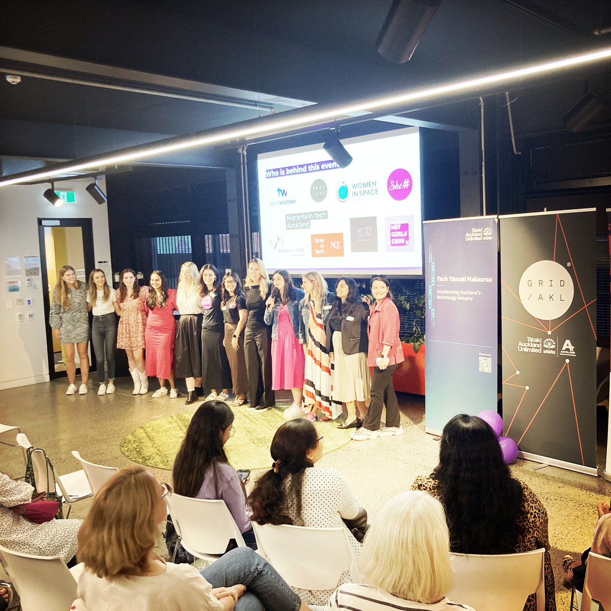What an evening dedicated to ‘Women in Tech in Tāmaki Makaurau Auckland’ at @GridAKL. Happy to be here & listen to the stories of inspiring female speakers. Have a great IWD!

#IWD #iwd2024 #womenPower #ourAkl #community #womenintech #gridAkl @MUVTalks @AklCouncil @WeavingHouse
