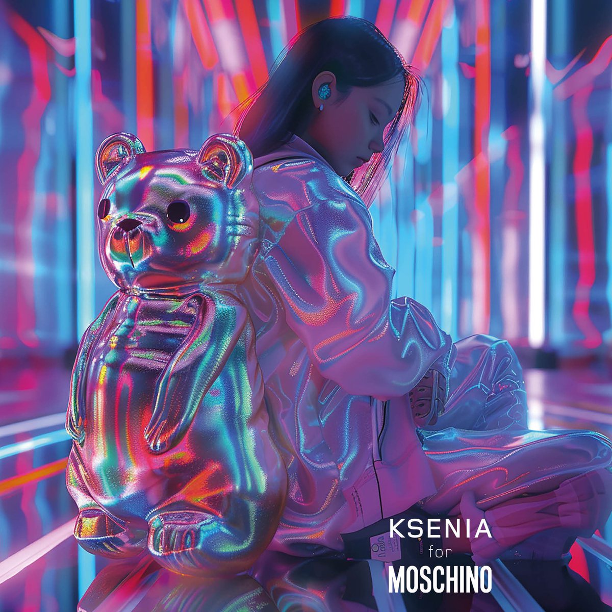 KseKse_F's tweet photo. „Candy Groove“

-by KSENIA, 
https://t.co/ysN6VOp4rt

Concept campaign generated using #Midjourney 
#KSENIAforDREAMLAND #FashionInspiration #Branding #AI #Art #AiDesign #FashionAdvertising #fashionai #genai #artificialinspiration #midjourneydesign  #DREAMLAND.media https://t.co/DQuQGlBNG1