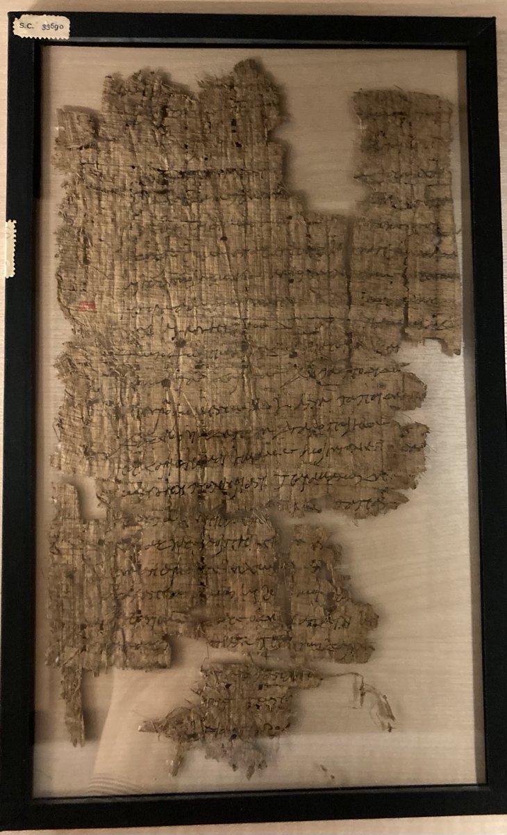 “By these lines I am kissing you, dear mum, and ask to look after the kids a bit longer…” Letter from Eutyches to his mum from about 2000 years ago ⁦@bodleianlibs⁩ to mark #MothersDay and #internationalwomensday