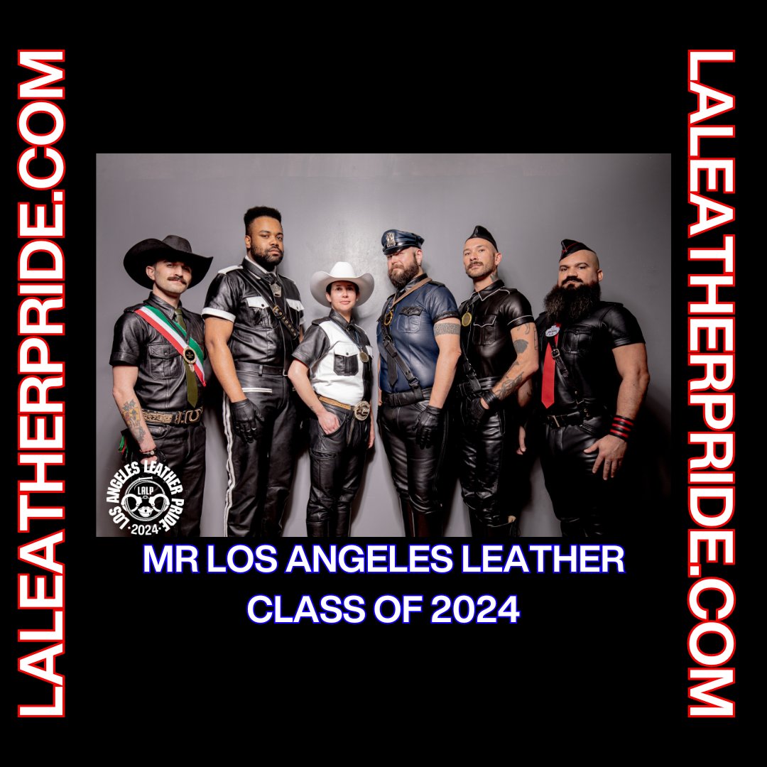 Get ready to celebrate with us at Mr LA Leather Pride 2024! Join us for a fantastic week of thrilling experiences and fun-filled adventures. We're excitedly awaiting your presence. Hurry and secure your tickets now from 🎟 LALeatherPride.com Don't miss it!