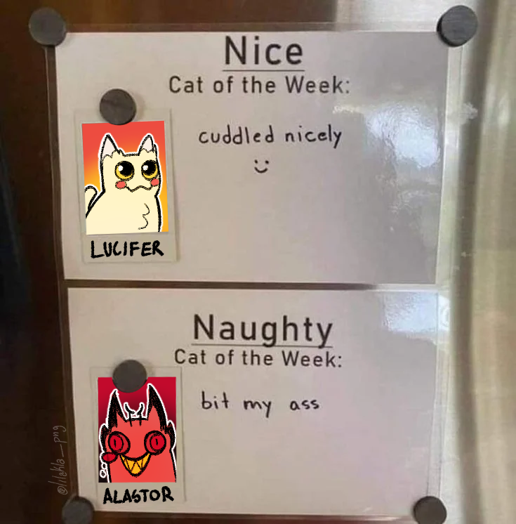 has this been done yet

#radioapple #CursedCatAlastor #CursedCatLucifer